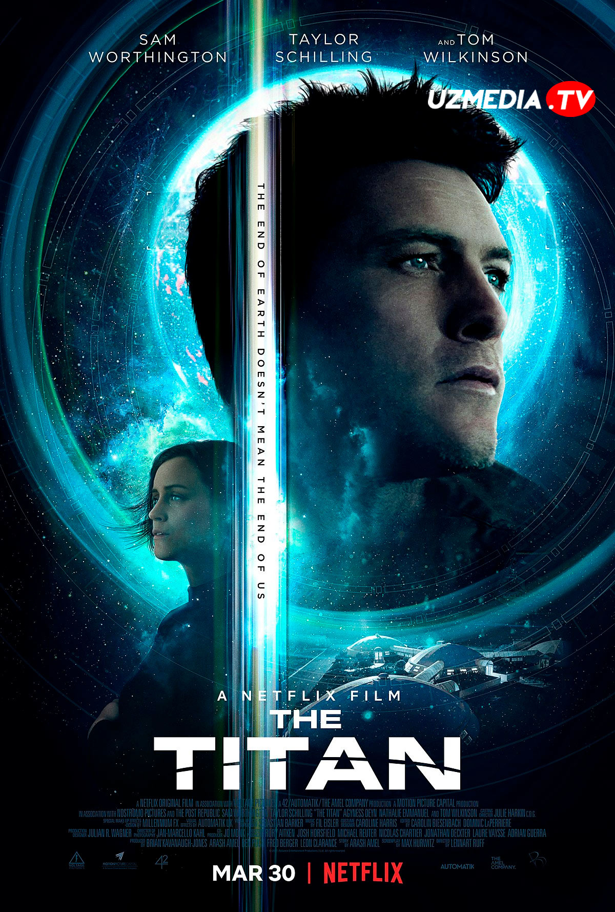 Titan Fantastik film Uzbek tilida O'zbekcha 2017 tarjima kino Full HD skachat