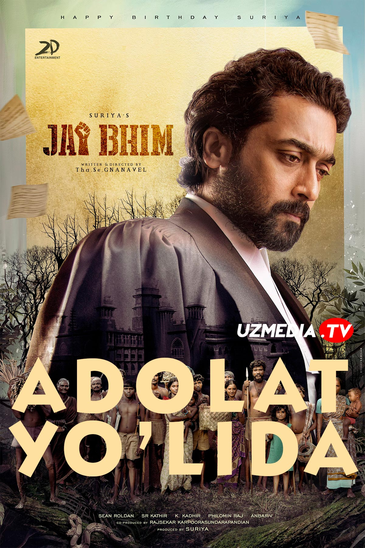 Adolat yo'lida / Adolat izmida Hind kino Uzbek tilida O'zbekcha 2021 tarjima kino Full HD tas-ix skachat