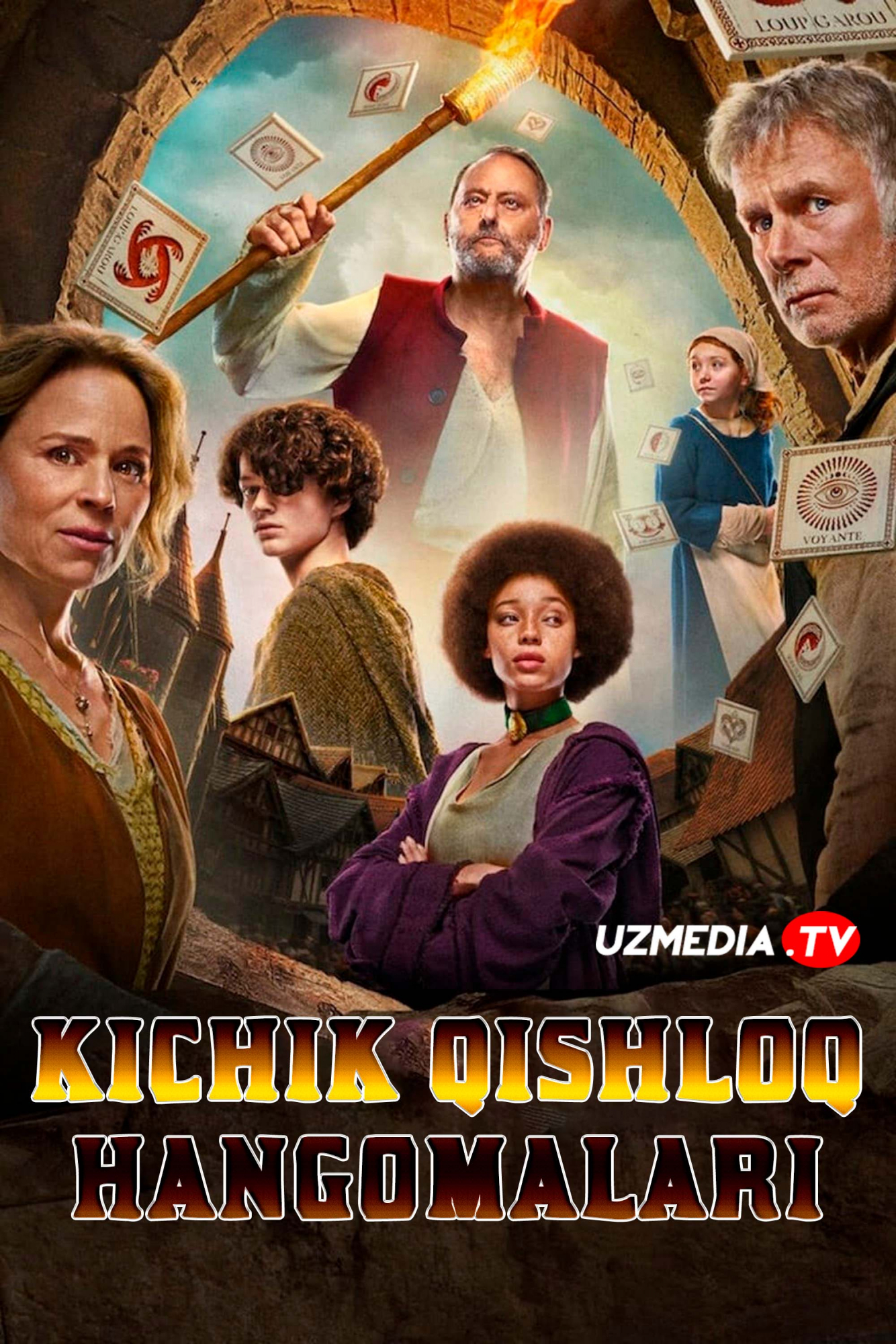 Kichik qishloq hangomalari / Kichik qishloqdagi sarguzashtlar / Oilaviy to'plam Uzbek tilida O'zbekcha 2024 tarjima kino Full HD skachat